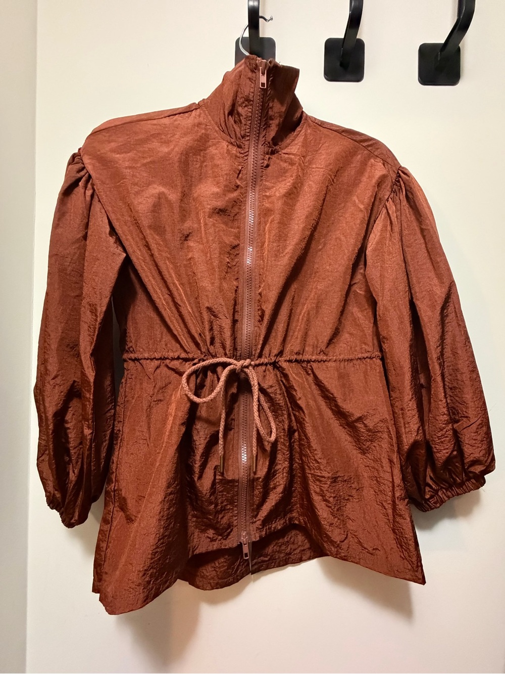 Joyfolie Mia Joy Lucia Windbreaker Cinnamon Girls Size 10 NWOT